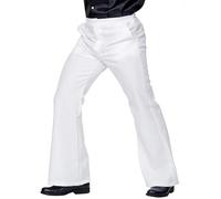 W WIDMANN MILANO Party Fashion - 70s Men's Groovy Style Disco Fever Trousers Fancy Dress Costumes