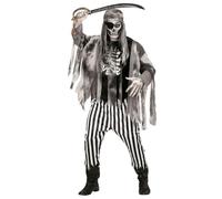 W WIDMANN MILANO Party Fashion - Men's Pirate Ghost Ship Costume, Zombie, Skeleton, Horror, Halloween, Carnival, Theme Parties