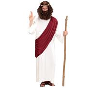 W WIDMANN MILANO Party Fashion - Men's Messiah Costume with Headdress, Religious Parties, Easter, Bible, Living Nativity Scene, Carnival, Theme Parties