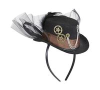 Steampunk Mini Top Hat - mini top hat gears