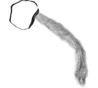W WIDMANN MILANO Party Fashion - Modelable Plush Tail for Adults Unisex, Animal
