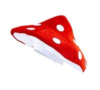 Widmann wdm0211l Costume For Adults Mushroom Hat, Red, One Size