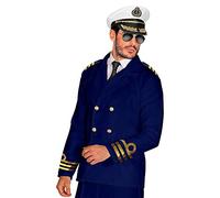 Widmann 08582 Admiral Captain's Jacket, Men, Blue, M