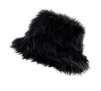 W WIDMANN MILANO Party Fashion - Plush Fishing Hat, Fluffy Fishing Hat, Accessory for Festivals, Carnival, Theme Parties