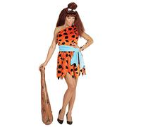 Widmann W MILANO Party Fashion - Stone Age Woman, Dress and Belt, Jungle Woman, Neanderthal, Wilma, Fancy Dress, Carnival, Theme Party