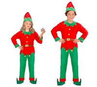 W WIDMANN MILANO Party Fashion - Santa's Helper Elf Costume for Children, Gnomes, Elves, Carnival, Theme Parties