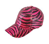 W WIDMANN MILANO Party Fashion - Sequin Baseball Cap, Hat in Various Colours and Patterns, Capy, Fancy Dress Accessory