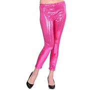 WIDMANN W MILANO Party Fashion - Sequined Leggings Women, Dancer, Celebrities, Pop Star, Rock Star, Disco, Show, Carnival, Theme Parties