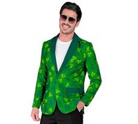 W WIDMANN MILANO Party Fashion - St. Patrick's Day Jacket for Men, Carnival, Themed Parties, Size M, Green