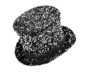 W WIDMANN MILANO Party Fashion - Top Hat for Adults, Costume Accessory Hat for Carnival and Show Performance