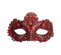 W WIDMANN MILANO Party Fashion - Venetian Eye Mask with Rhinestones for Carnival Masquerade Ball