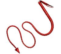 W WIDMANN Milano Party Fashion - Whip Devil's Tail 180 cm | With hand strap and arrowhead, accessory for devil, angel or demon costumes, Halloween, carnival