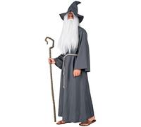 W WIDMANN MILANO Party Fashion - Wizard Costume with Robe, Belt and Hat, Magician for Carnival, Theme Party