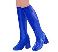 Disco GoGo Boot Boots Tops Shoe Covers 60s 70s 1970s Retro Fancy Dress Costume