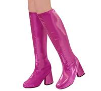 W WIDMANN MILANO Party Fashion - Women's Boot Covers, 60s, 70s, Disco, Dancer, Celebrity, Rockstar, Pop Star, Hippie, American, Carnival, Halloween, Theme Parties