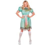 W WIDMANN MILANO Party Fashion - Zombie Halloween Costume Women | Obsessed figure, set with dress, belt and stockings for carnival and horror themed party