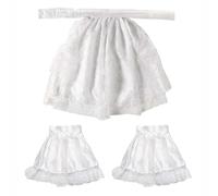 WIDMANN W Neck and Sleeves Lace White Adult