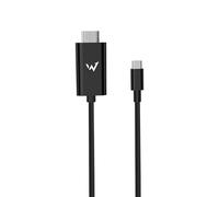 W Wonder Full Power USB-C to HDMI Cable 4K60hz 3m Black