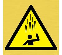 W039 Warning: Falling ice Sign - 300x300mm - S30