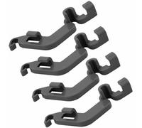 W10082853 Dishwasher Tine Pivot Clip Replacement Compatible with Whirlpool Kenmore KitchenAid Dishwasher WPW10082853 PS11748190 WPW10082853VP PS1734891 1446946 (4Pcs)