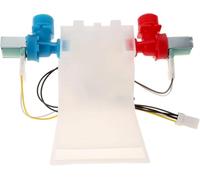 W10144820 Washer Water Inlet Valve Compatible with W-hirlpool Compatible with K-enmore Compatible with M-aytag Washer Machine Replace W10311458 WPW10144820