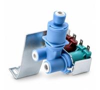 W10179146 Fridge Freezer Water Inlet Valve, Restores Ice Maker | Anti-corrosion bracket, quick push-fit setup, ensures steady water flow, fits Maytag, IKEA & KitchenAid, fixes empty ice bins