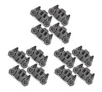 W10195416 Dishwasher Wheels Lower Rack, Compatible For Maytag, Compatible For Kenmore, Dish Rack Replacement Parts(12 pcs)