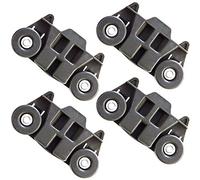 W10195416 Upgraded Metal Axles Dishwasher Wheel Lower Rack Replacement Parts for Kitchen Aid Whirlpool Kenmore Kitchenaid W10195416V, AP5983730, PS11722152, W10195416VP (4 Pack)