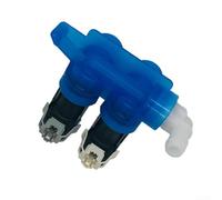 W10289387 Washer Water Inlet Valve for Front Load Washing Machine, 120V Dual Coil Replacement Part Compatible with WPW10289387 AP6018779 PS11752082, Controls Hot and Cold Water Intake, Blue