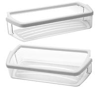 W10321304 WPW10321304 Refrigerator Door Shelf Bin by Fetechmate Compatible with Ken-more Whirl-pool Refrigerator WRS325FDAM02 WRS325FDAM04 WRS325FDAB02 WRS325FDAB06 Replace AP6019471, 2171046-2 Pack