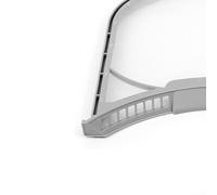 W10717210 Clothes Dryer Lint Filter Replacement Compatible With Multiple Models Efficient Lint Trap Rust-Resistant ABS Material 24 x 7.2 Inch White Easy To Clean And Install Suppor(ADQ56656401)