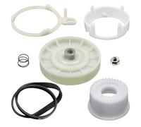 W10721967 Washer Pulley Clutch Kit W10006384 Washer Drive Belt,Compatible For Whirlpool,Compatible For Kenmore,Washer W10721967 W10006356 AP5951296