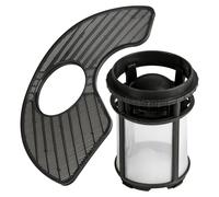 W10872845 Dishwasher Pump Filter and WPW10463906 Screen Filter Fit for Whirlpool Kenmore KitchenAid Dishwasher Replaces Part Number AP6030094 PS11759673 W10393351 AP6021820 PS11755148 2312301