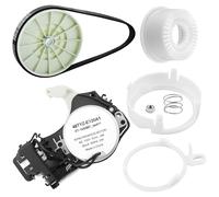 W10913953 49tyz-e120a1 Washer Shift Actuator with W10721967 W10006384 Washer Pulley Clutch Kit and Drive Belt Compatible with Whirl-Pool Ken-More May-tag Washing Machine