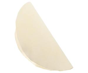 W10a Bongo Drumhead Goat Skin Replacement Drum Head | Natural Texture, Lightweight Build, Percussion Accessory for African Drum Use