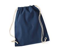 W110=W/Mill Cotton Gymsac Colour=French Navy Size=O/S