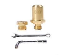 W11126051 Oven Gas Conversion Kit Compatible With Various Range Models For Switching Natural Gas To Propane Complete Copper Orifice Set For Bake Broil Burners Carbon Steel Construction