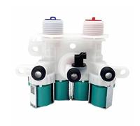 W11165546 Washer Water Inlet Valve, Compatible Replacement Part for Washing Machine, Easy Installation with Metal and ABS Construction