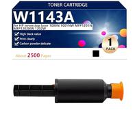 W1143A Compatible Replacement Toner Cartridge for HP neverstop laser 1000N 1001NW MFP1201N MFP1202NW 1202W Printer, High Yield 2500 Pages, Easy to Install,Black-1 pack