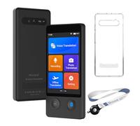 W12 Language Translator Device, 2026 New AI Translator with ChatGPT, 140+ Languages Instant Voice Translator, Offline Translator No WiFi, 3.7" HD Photo Translator for Travel Business