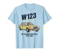 W123 German Imports Vehicle Executive Vintage Luxury Car T-Shirt