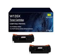 W135X Toner Cartridge Compatible for HP M209dwe M209dw Printer | Replacement for W135X Toner Cartridges MFP M234dwe M234dw M234sdw M234sdwe Printer, 2400 pages, With Chip(2 pack)