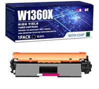 W1360X Toner Cartridge Compatible 136X W1360X Toner Cartridges Replacement for HP LaserJet MFP M236sdw M211dw Printer, Achieving 2600 Pages,Black-1 Pack