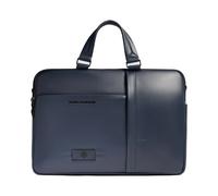 W137 Briefcase - male - Piquadro - Laptop Bags & Cases - Blue - ONE SIZE - Bags ONE SIZE