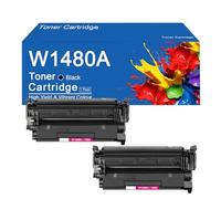 W1480A Toner Cartridges High Yield Replacement W1480A 148A Toner for HP LaserJet Pro MFP4101fdn 4102fdn 4103dw 4003dn Printer,W1480A-2Set