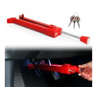 W15 Brake Pedal Lock with LED - Red