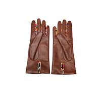 W1A 461E Ag931 62 Leather Gloves- female- Paul Smith- Gloves- Brown- S- Accessories S