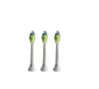 W2 Brush Head, Compatible with Philips, HX3 HX6 HX9 HX6063 | Diamond Clean Optimal White toothbrush head, 3 pcs(White)