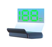 W2 Green USB Car HUD Heads Up Display, 3.5" Large Screen Auto Dimming Windshield Projector with Sunshade, GPS Speedometer for All Cars, Plug and Play