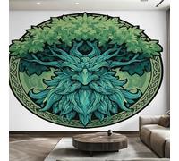 W200 X H140 cm Tree of Life Wallpaper, Wall Mural Mystical Tree Photo Wallpaper, Non-Woven Print Wall Paper for Living Room Bedroom Art Decor, Renter Friendly D&O161